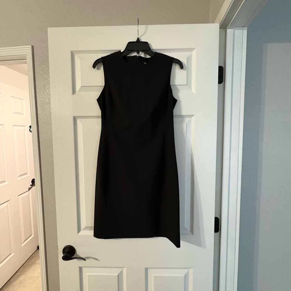 Theory Black Mini Dress